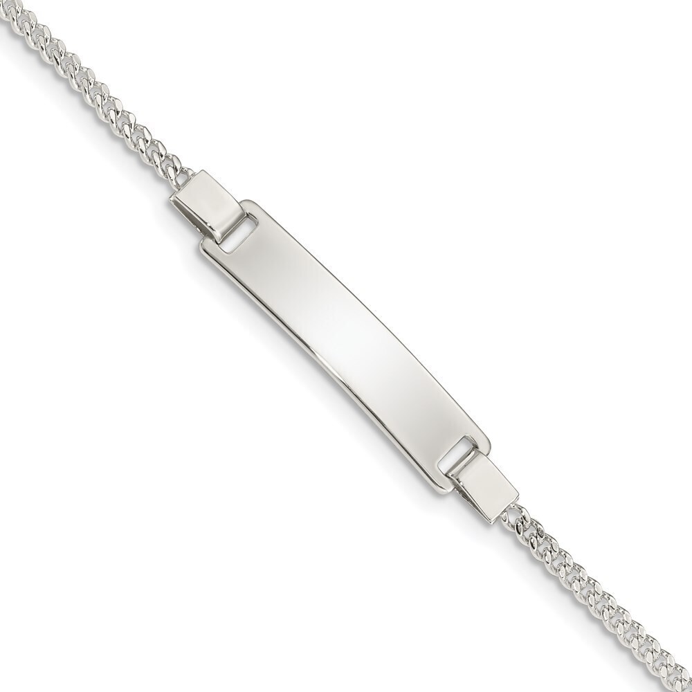 Kazi Luxury Sterling Silver Adjustable  ID Bracelet